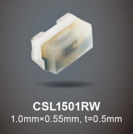 ローム、VR/MR/AR の視線追跡用途に最適な超小型赤外LED「CSL1501RW」を開発