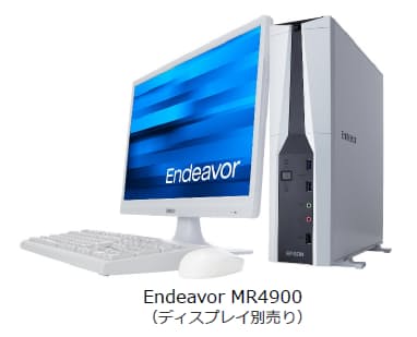 エプソンダイレクト、インテル Core i9 プロセッサー搭載可能なスリムPC「Endeavor MR4900」