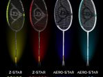 ダンロップスポーツ、バドミントンラケット「Z-STAR」シリーズと「AERO-STAR」シリーズ