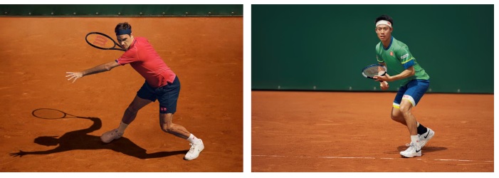 ユニクロ、フェデラー選手と錦織選手が「全仏オープンテニス 2021」で着用するゲームウエアのレプリカ