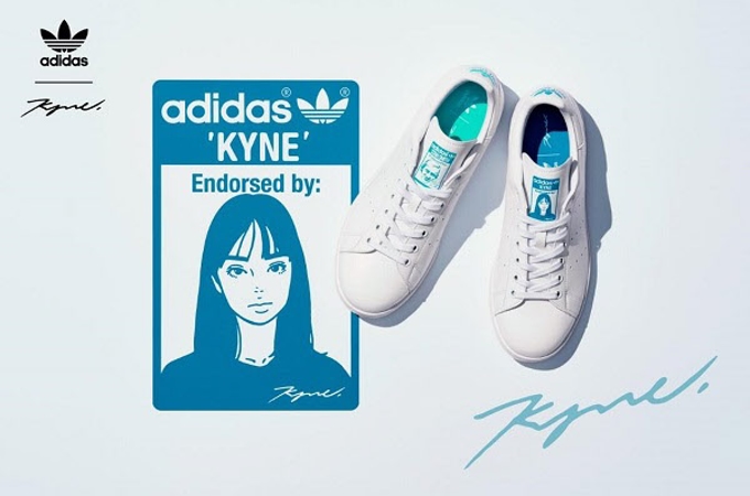 アディダス、アーティスト"KYNE"とのコラボ「adidas Originals by KYNE」
