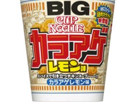 日清食品、「カップヌードル カラアゲレモン味 ビッグ」