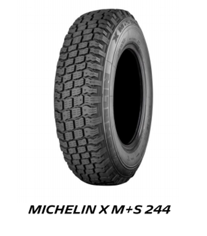 日本ミシュランタイヤ、クラシックカー用4x4タイヤ「MICHELIN X M+S 244」