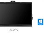 シャープNECディスプレイソリューションズ、55型4K対応インタラクティブホワイトボード「LCD-WD551」