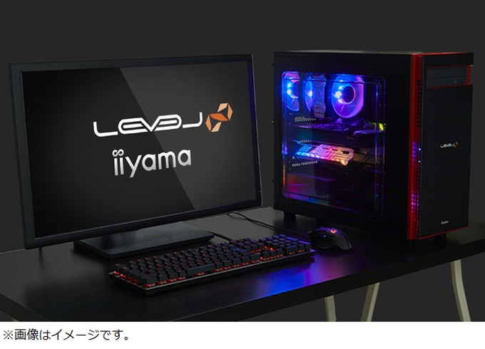 ユニットコム、iiyama PC「LEVEL∞」より「LEVEL∞ RGB Build」ゲーミングPC