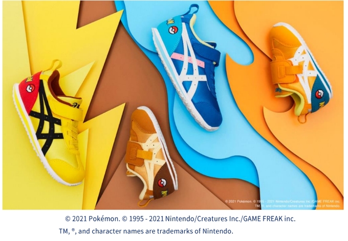 アシックスジャパン、子ども靴のシリーズ「SUKU2（スクスク）」から「Pokemonコレクション」