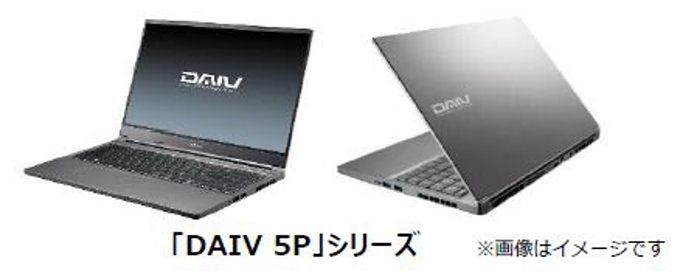 マウスコンピューター、高負荷な作業に対応できるクリエイター向けノートパソコン「DAIV 5P」シリーズの後継製品