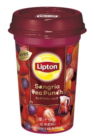 森永乳業、「リプトン Sangria Tea Punch」を発売