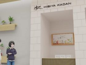 日比谷花壇、VRアプリ「REV WORLDS」の仮想伊勢丹新宿店内にバーチャルフラワーショップ
