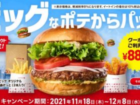 ロッテリア、「ビッグなポテからパック」