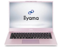 ユニットコム、iiyama PC「STYLE∞」より軽くて持ち運びに最適な14型ノートパソコン ピンクカラーモデル