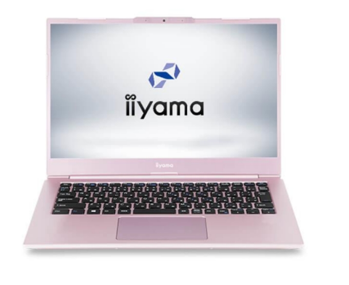 ユニットコム、iiyama PC「STYLE∞」より軽くて持ち運びに最適な14型ノートパソコン ピンクカラーモデル