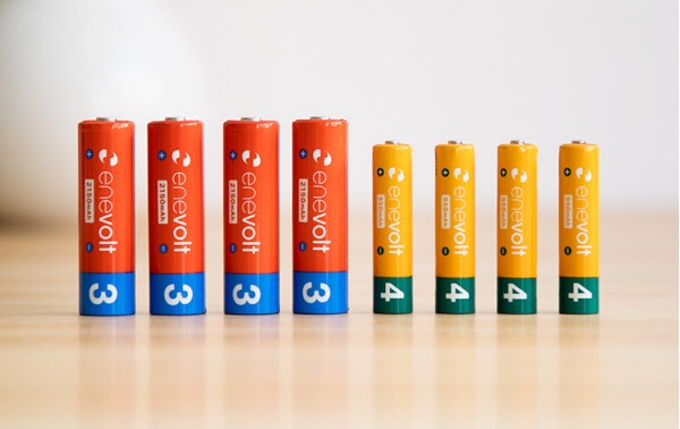 スリー・アールシステム、電池関連ブランド「エネボルト」より充電池セット