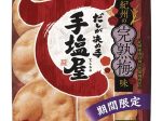亀田製菓、「8枚 手塩屋 紀州の完熟梅味」を期間限定発売