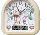 セイコーHD、セイコータイムクリエーション「くまのプーさん」の温度湿度表示つき目ざまし時計1機種を発売