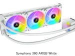 リンクス、ARGB LED搭載の水冷一体型ユニットCPUクーラー「Symphony 360 ARGB White」を発売