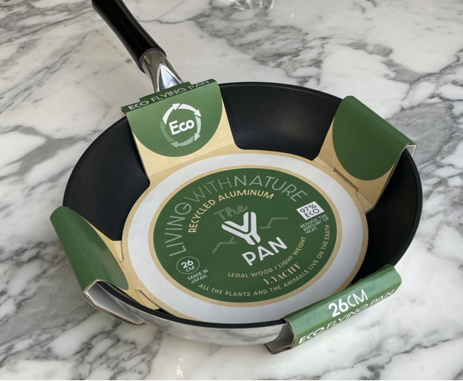 ワイ・ヨット、LIVING WITH NATUREをテーマとする循環型エコ商品を提案する新ブランド「The Y」がデビュー。新商品「Y PAN」を発売
