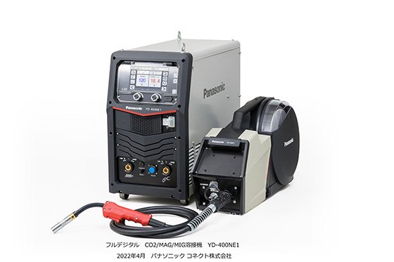 パナソニック コネクト、フルデジタル CO2/MAG/MIG溶接機（パルス搭載）YD-400NE1を発売