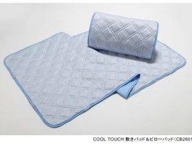 西川、夏用の冷感寝具シリーズ「COOL TOUCH」から抗菌・消臭の機能をプラスした敷きパッドとピローパッドなどを発売