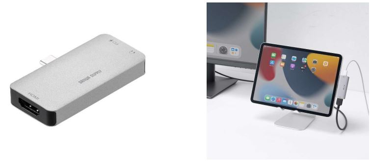 サンワサプライ、「サンワダイレクト」でケーブルレスでコンパクトなUSB Type-C HDMI 変換アダプタを発売