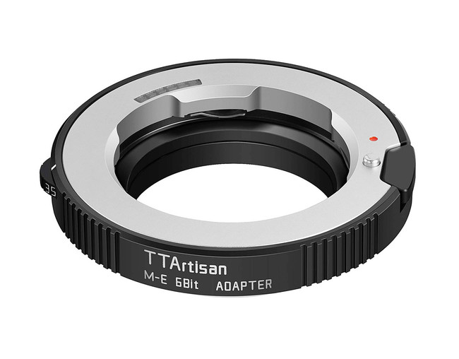 焦点工房、銘匠光学 (めいしょうこうがく) のマウントアダプター「TTArtisan (ティーティーアーティザン) M-E 6bit」をを発売