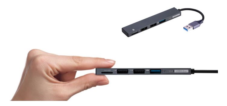 ナカバヤシ、「Digio2 アルミ極薄USBハブシリーズ STIX」シリーズの新ラインアップを発売