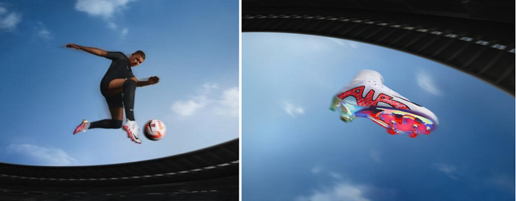ナイキ、フットボーラーのためにデザインされたズームエア搭載の「ナイキ エア ズーム マーキュリアル」を発表
