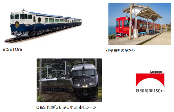 JTB、JR6社の新幹線や観光列車を乗継ぎ北海道から九州まで鉄道を利用し日本を縦断する鉄道開業150年記念ツアーを発売