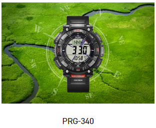 カシオ、アウトドアウオッチ「PRO TREK（プロトレック）」から「PRG-340」を発売