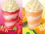 日本マクドナルド、McCafe by Barista併設店舗で「北海道産メロン 練乳フラッペ」などを期間限定販売
