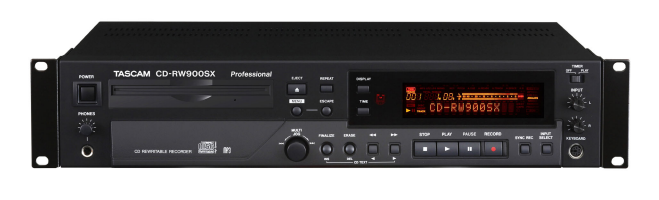 ティアック、業務用CDレコーダー/プレーヤー「CD-RW900SX」を発売