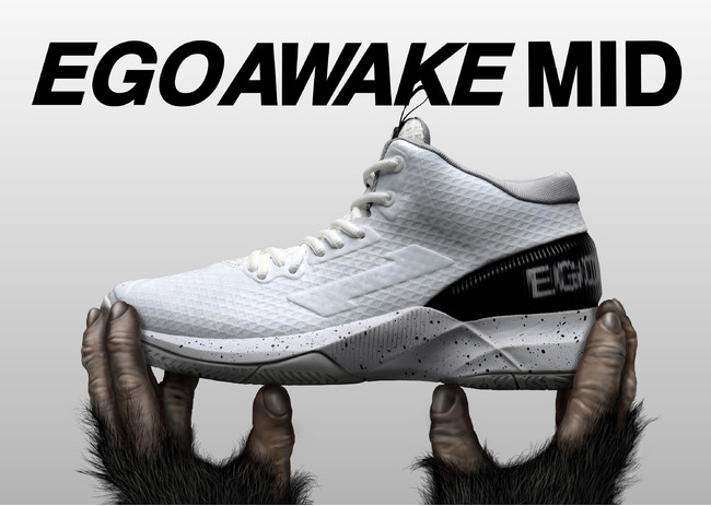 サードシップ、バスケットボール競技用シューズ「EGO AWAKE MID」の新色『OG WHITE』を発売
