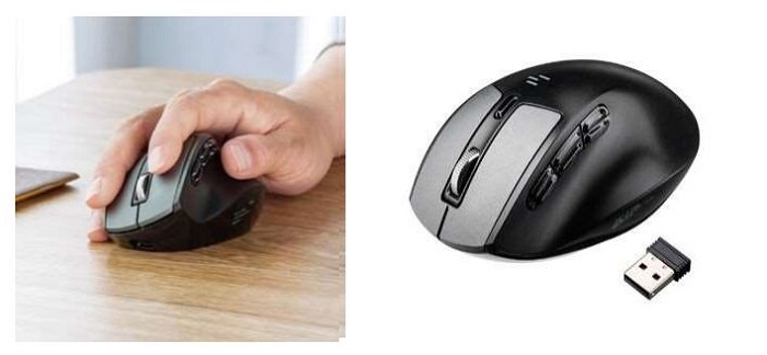 サンワサプライ、「サンワダイレクト」でカスタマイズできる6つのサイドボタンを搭載したBluetoothマウスを発売