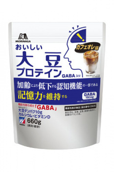 森永製菓、機能性表示食品「おいしい大豆プロテインGABA入り」を発売