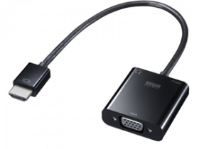 サンワサプライ、HDMI-VGA変換アダプタ「AD-HD23VGA」を発売