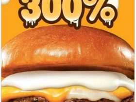 ロッテリア、「背徳 300%チーズ 絶品チーズバーガー」を期間限定販売