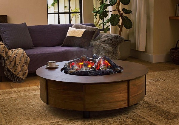 DINOS、ディンプレックスの「暖炉風テーブル」を一般家庭向けに発売
