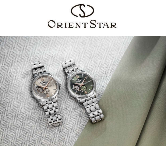 エプソン販売、「Orient Star」の「レイヤードスケルトン」シリーズの新色2モデルを公式オンラインストア限定で発売