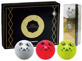 キャスコ、ゴルフボール「KIRA DIAMOND（キラ ダイヤモンド）」から卯を描いた干支ボールを発売