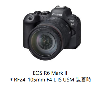 キヤノン、フルサイズミラーレスカメラ「EOS R6 Mark II」を発売