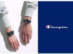 シチズン時計、「Champion（チャンピオン）」の腕時計コレクション第2弾として6モデルを発売