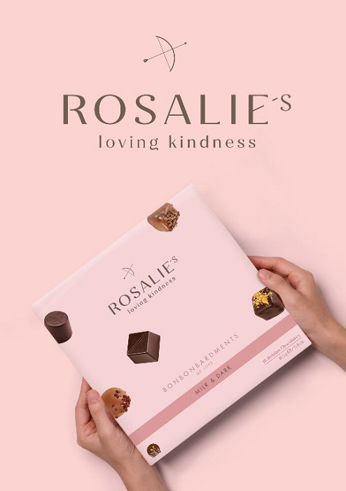 ゴディバ、ベルギーのプレミアムチョコレートブランド「ROSALIE」のバレンタイン限定商品を展開