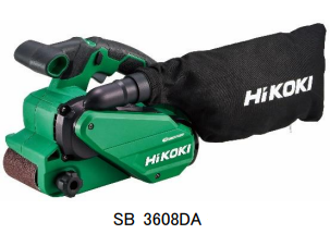 工機HDジャパン、「HiKOKI」からコードレスベルトサンダ「SB 3608DA」を発売