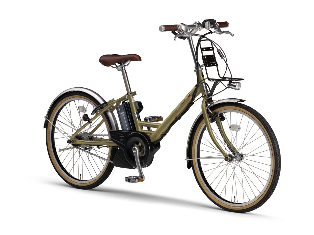 ヤマハ発動機、バランスの良いサイズ感の24型電動アシスト自転車「PAS CITY-V」の2023年モデルを発売