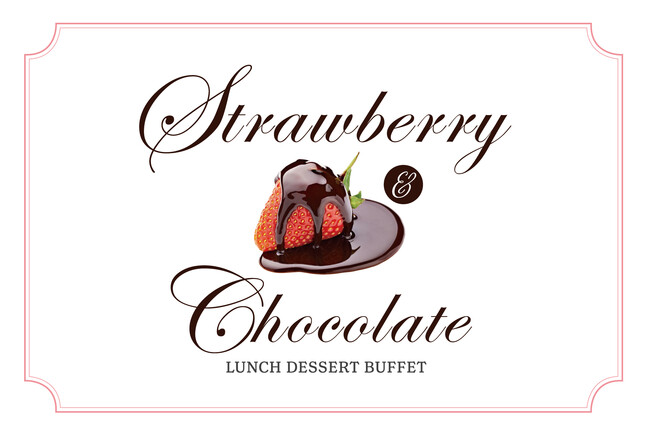 ワンダーテーブル、「ロウリーズ・ザ・プライムリブ」でStrawberry & Chocolateフェアを期間限定開催