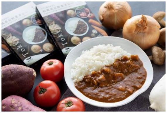 龍名館、東京産の野菜7種を使った和風味のレトルトカレーを発売