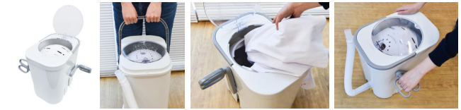サンコー、ドラム式手動洗濯機「ぐるぐるぶんまわ槽 mini」を発売