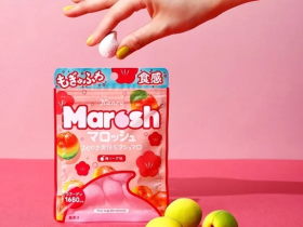 カンロ、「マロッシュ 梅ソーダ味」を発売