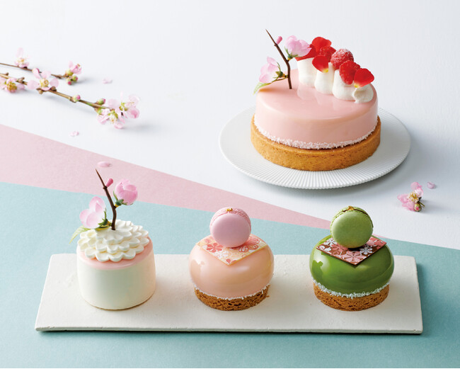 エーデルワイス、四季菓子の店 HIBIKA（ひびか）は“ひなまつりケーキ”を販売