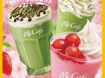 日本マクドナルド、McCafe by Barista併設店舗で「いちごみるく白玉フラッペ」などを期間限定販売